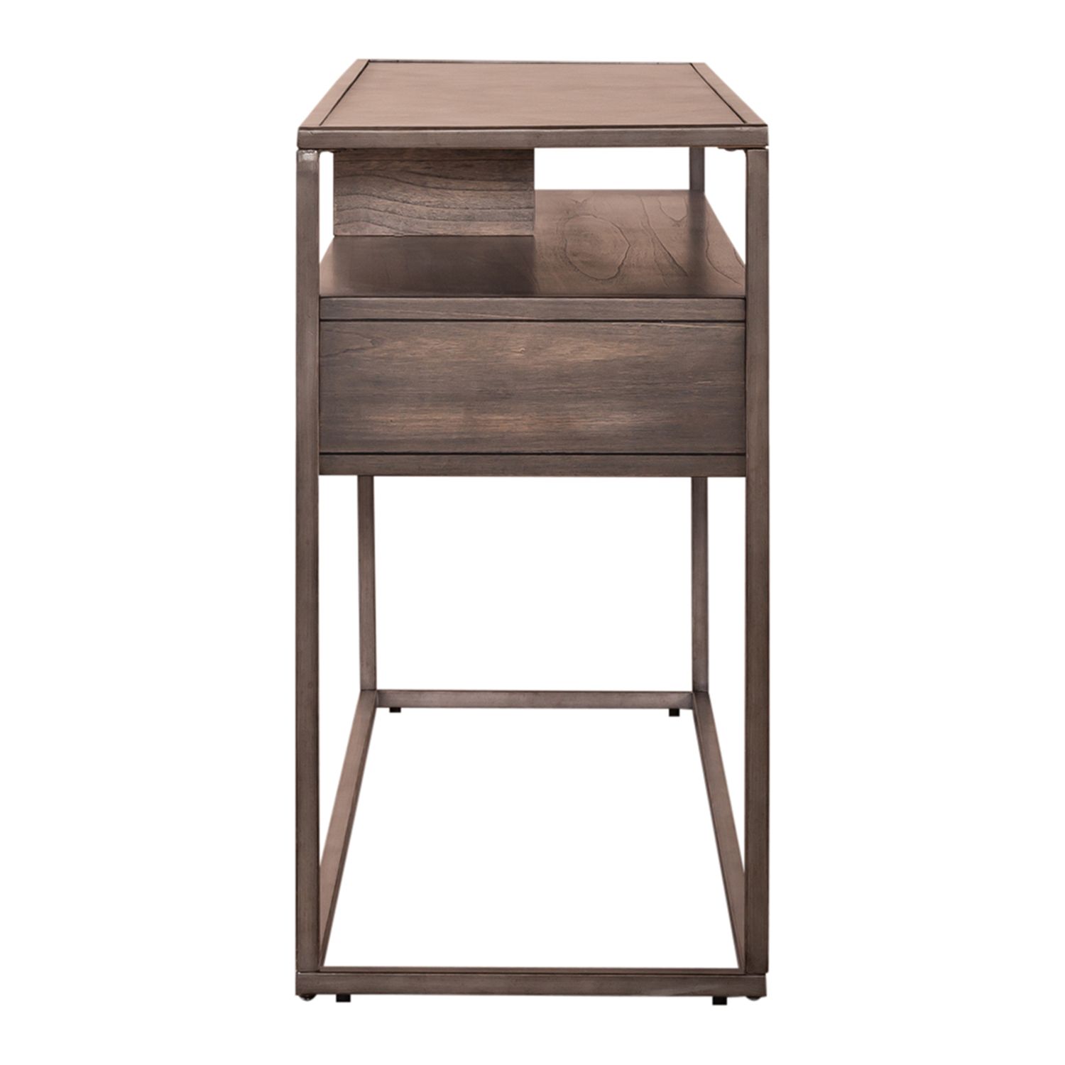 Jamestown Rectangular Wood/Metal 1-Drawer Sofa Table