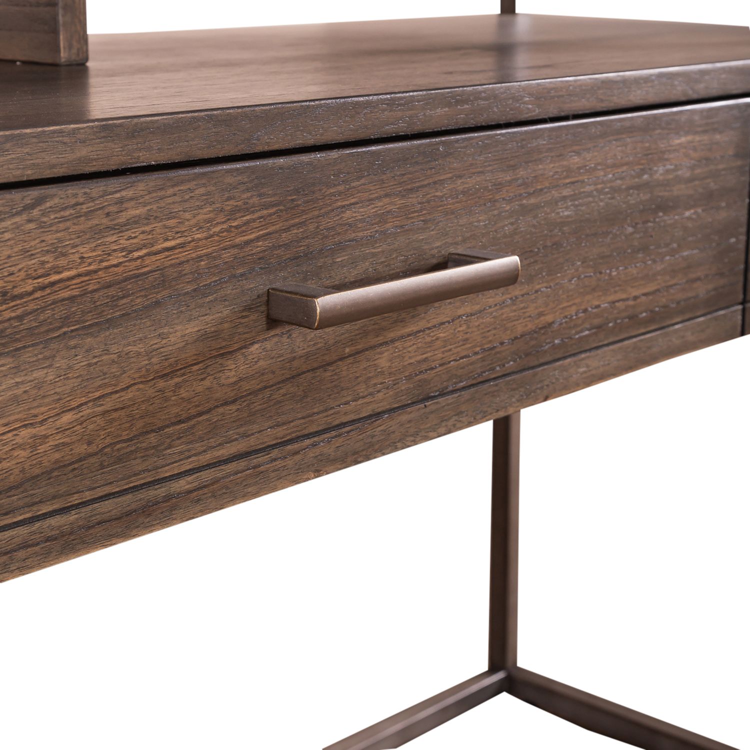 Jamestown Rectangular Wood/Metal 1-Drawer Sofa Table