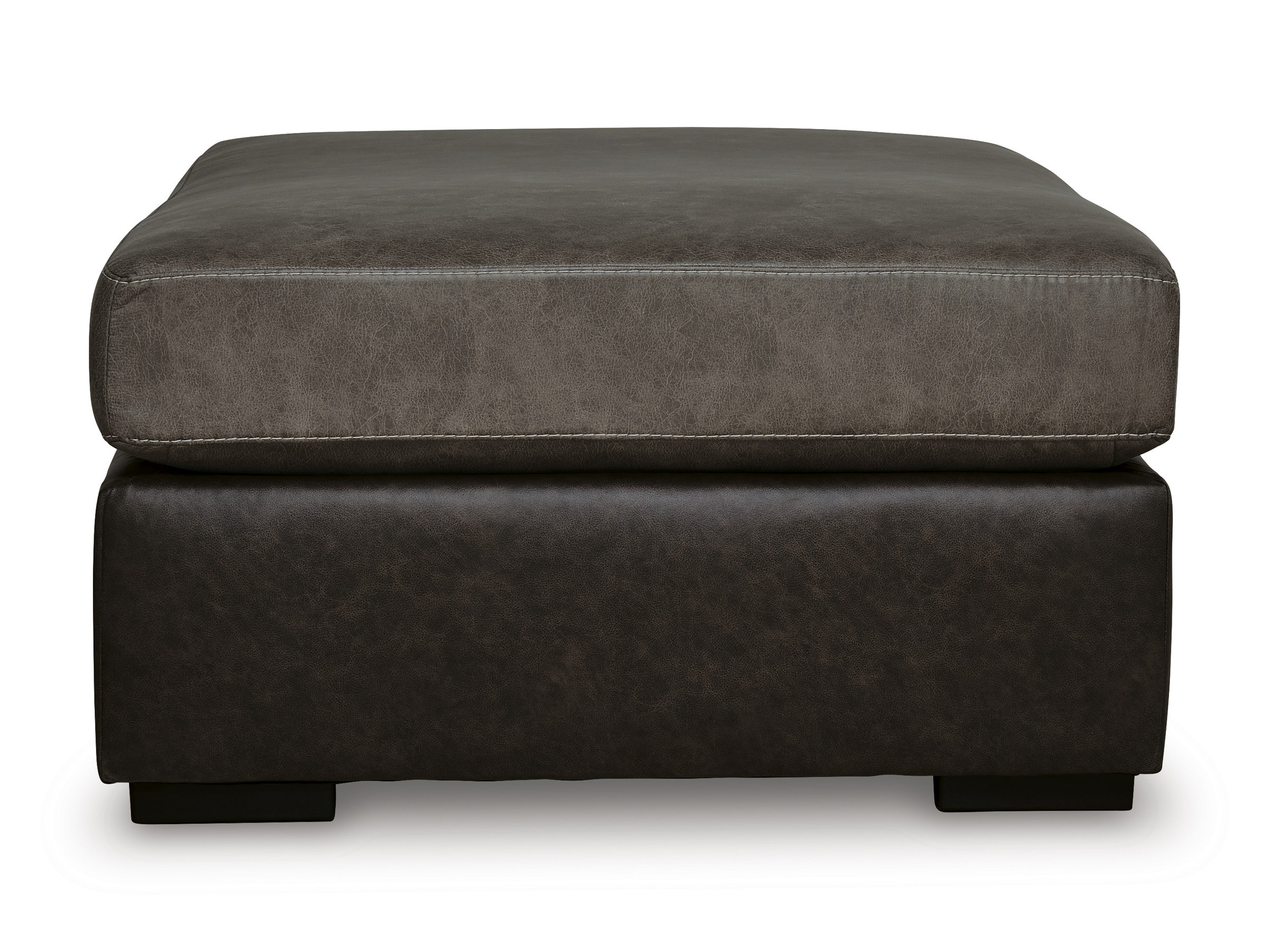 Castille Way 48" Rectangular Oversized Ottoman - Fossil Taupe Polyester