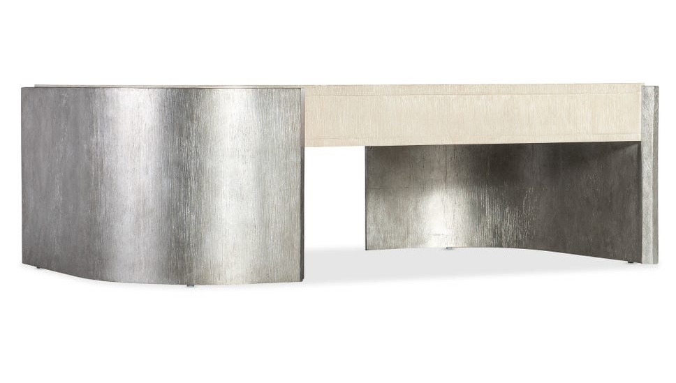 Melange Silverfrost Storage Coffee Table