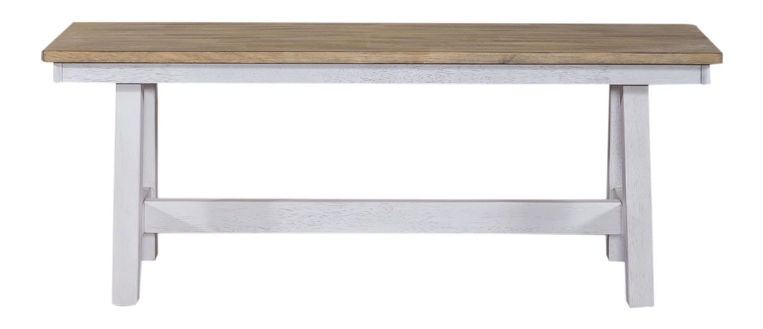 Lindsey Farm Extendable Dining Set | Weathered White