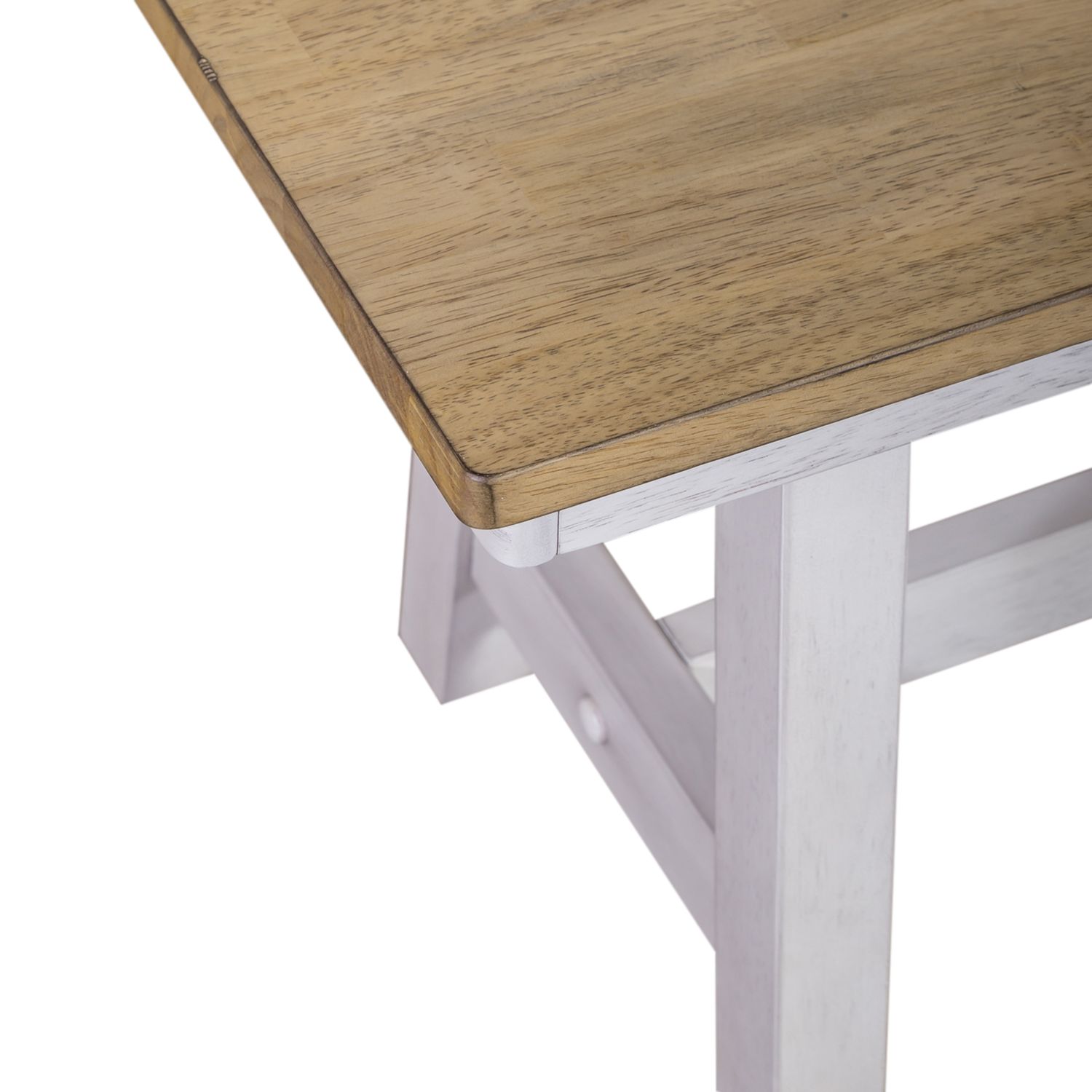 Lindsey Farm Wood Backless Bench