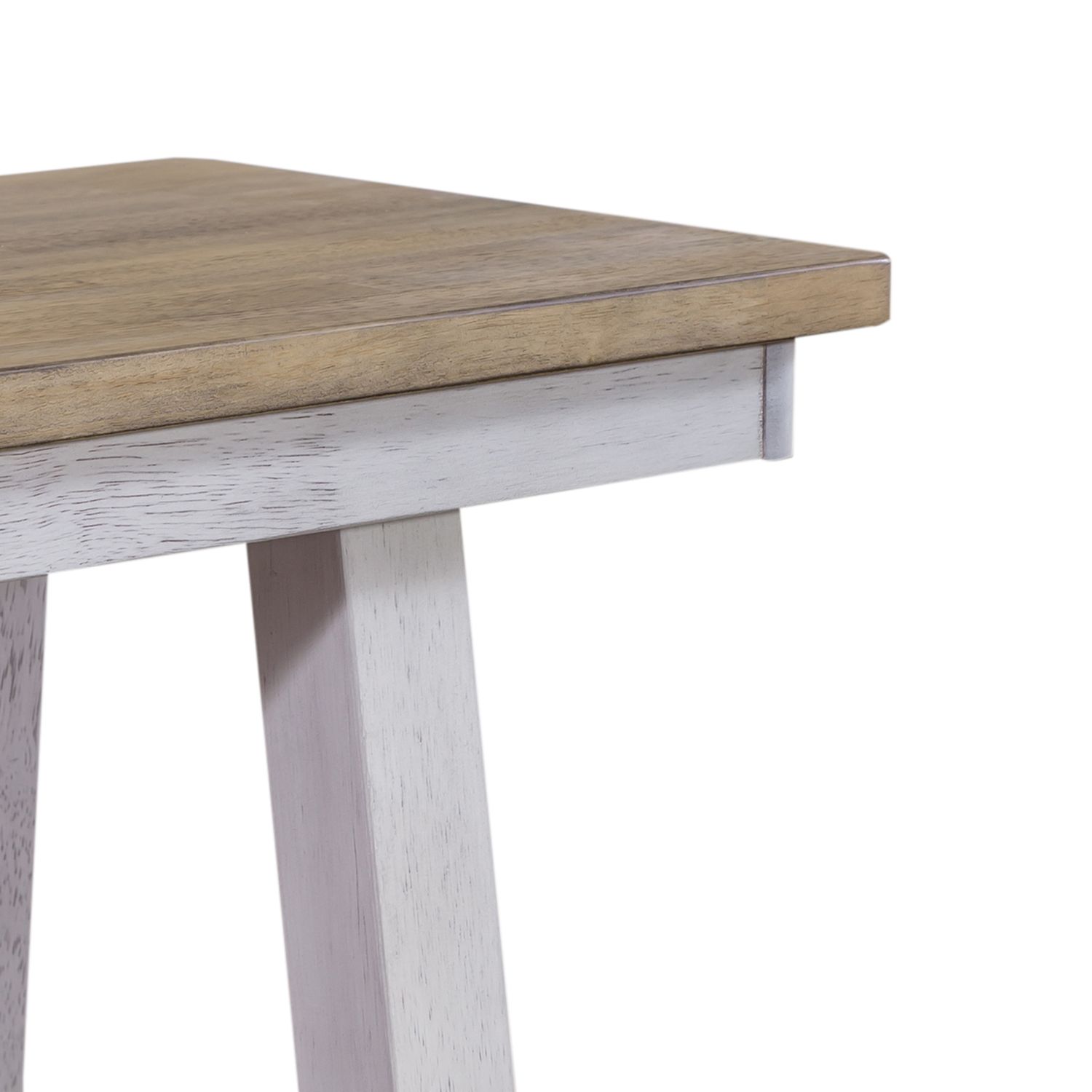Lindsey Farm Extendable Dining Set | Weathered White