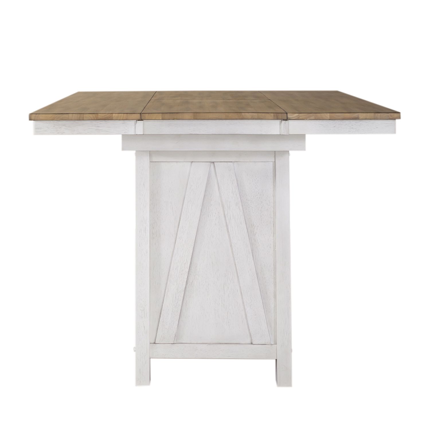 Lindsey Farm Rectangular Wood/MDF Extendable 1-Door Kitchen Island