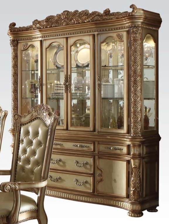 Dresden PU/Fabric Dining Room Set