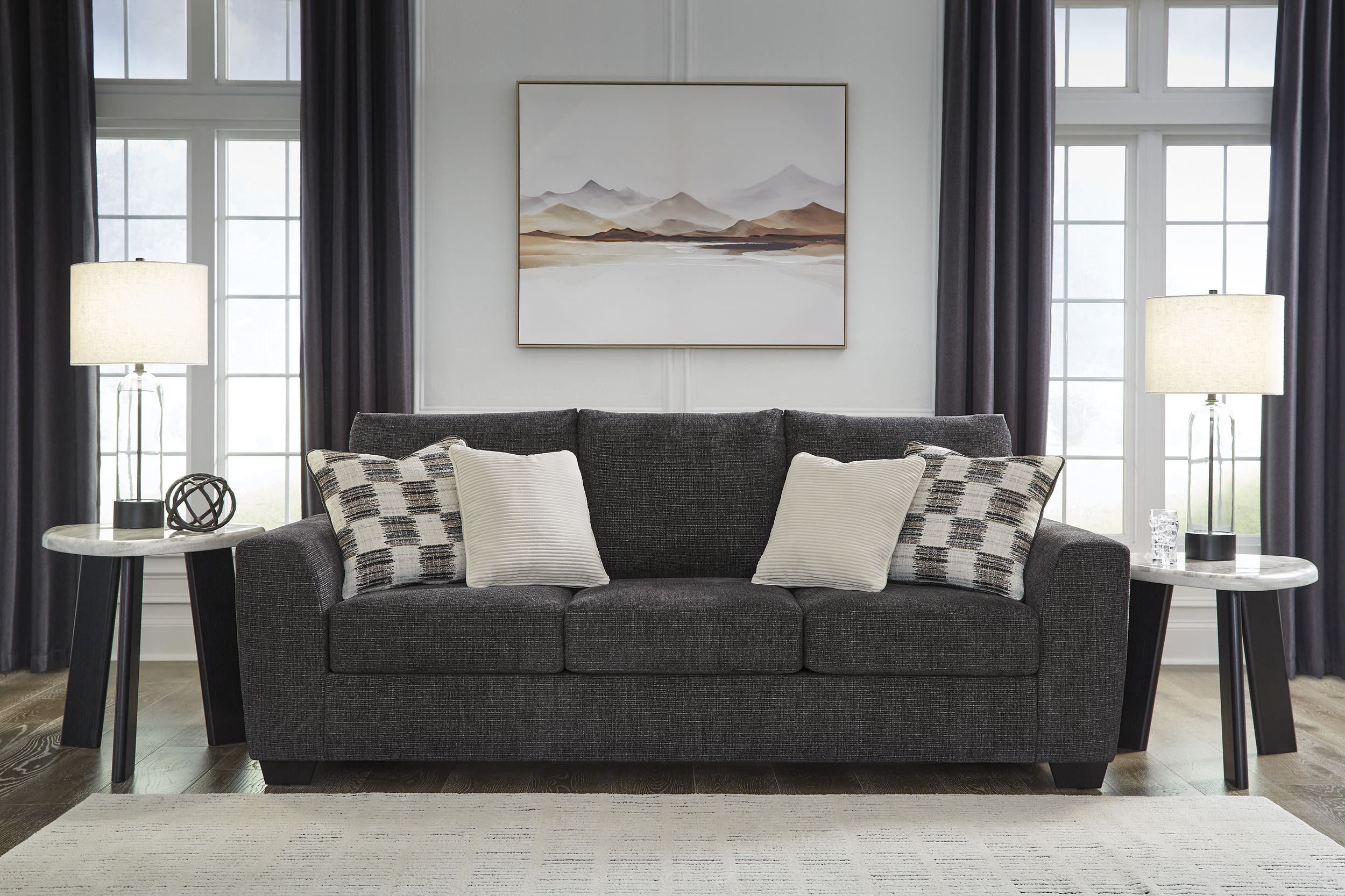 Loreo Fabric Queen Sofa Sleeper