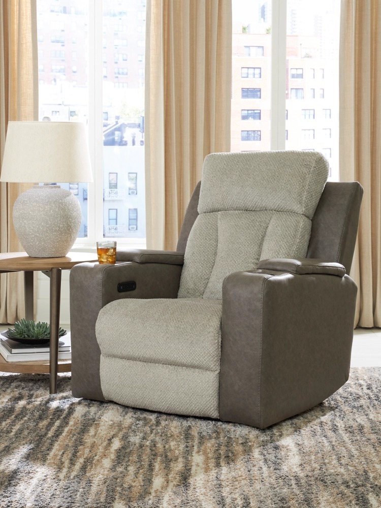 WhipLash Faux Leather Power Reclining Living Room Set