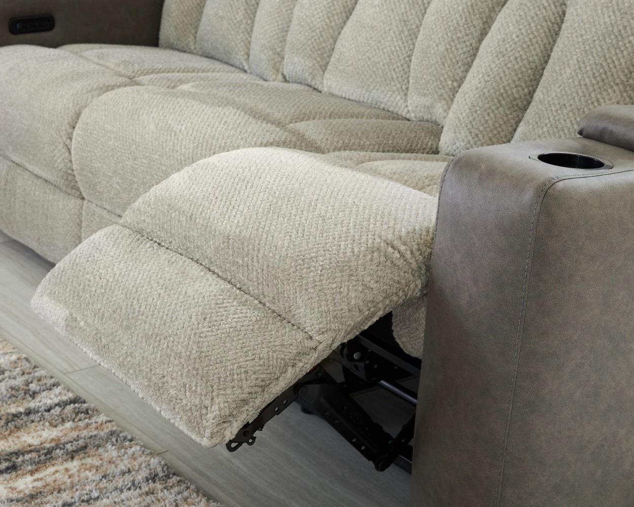 WhipLash Faux Leather Power Reclining Living Room Set