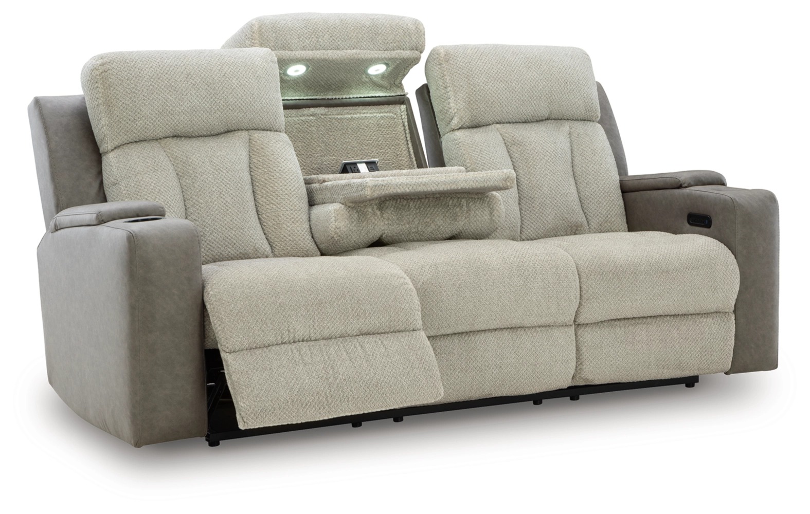 WhipLash Faux Leather Power Reclining Living Room Set