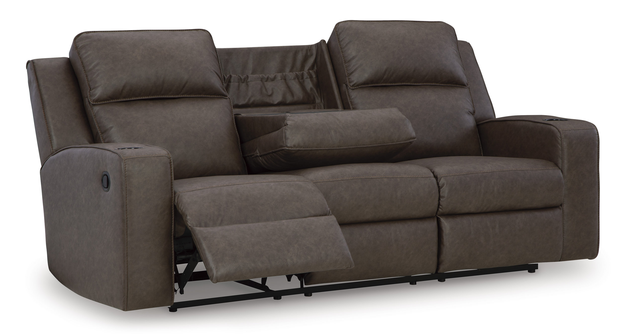 Lavenhorne Faux Leather Reclining Living Room Set
