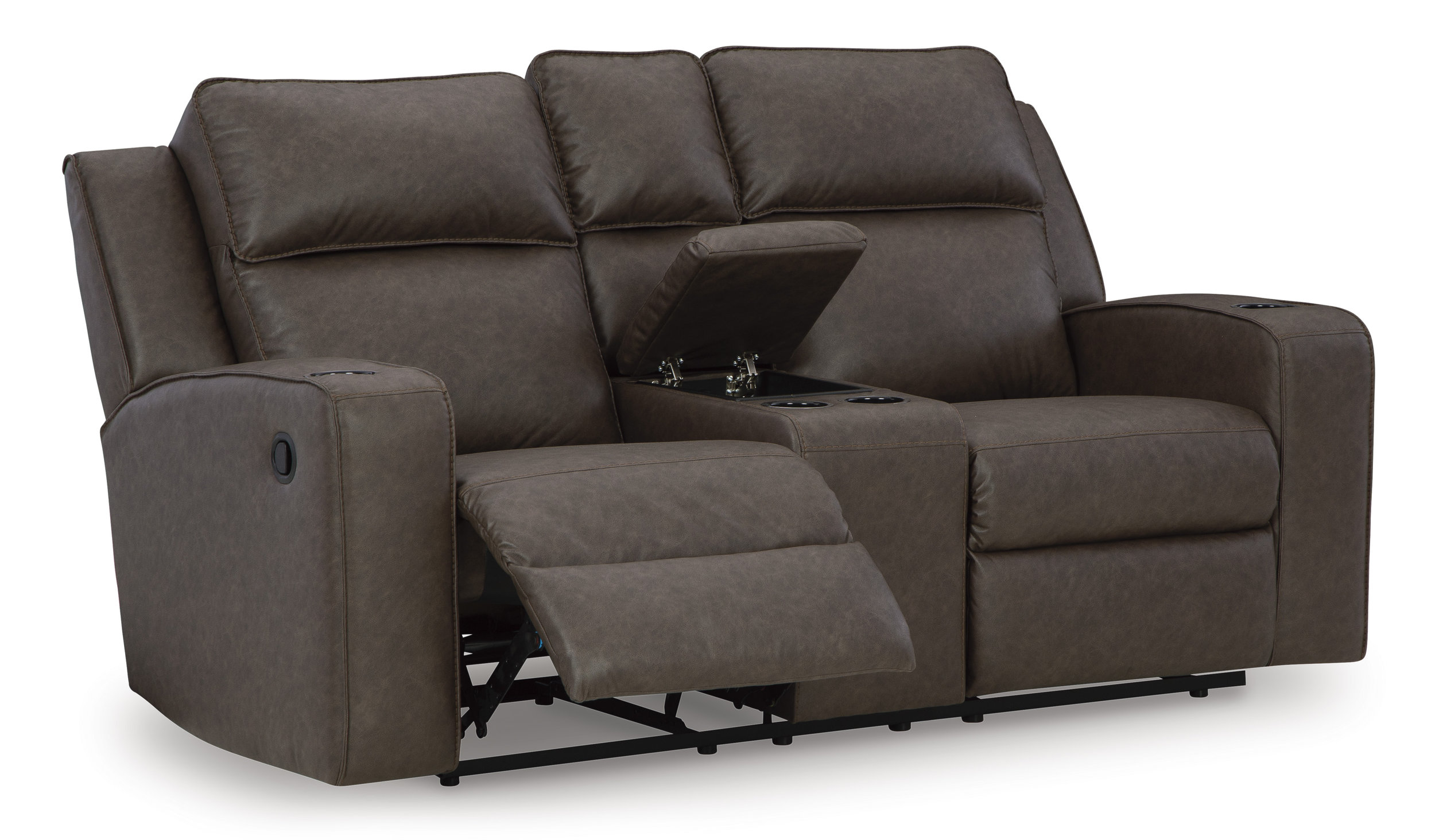 Lavenhorne Faux Leather Reclining Living Room Set