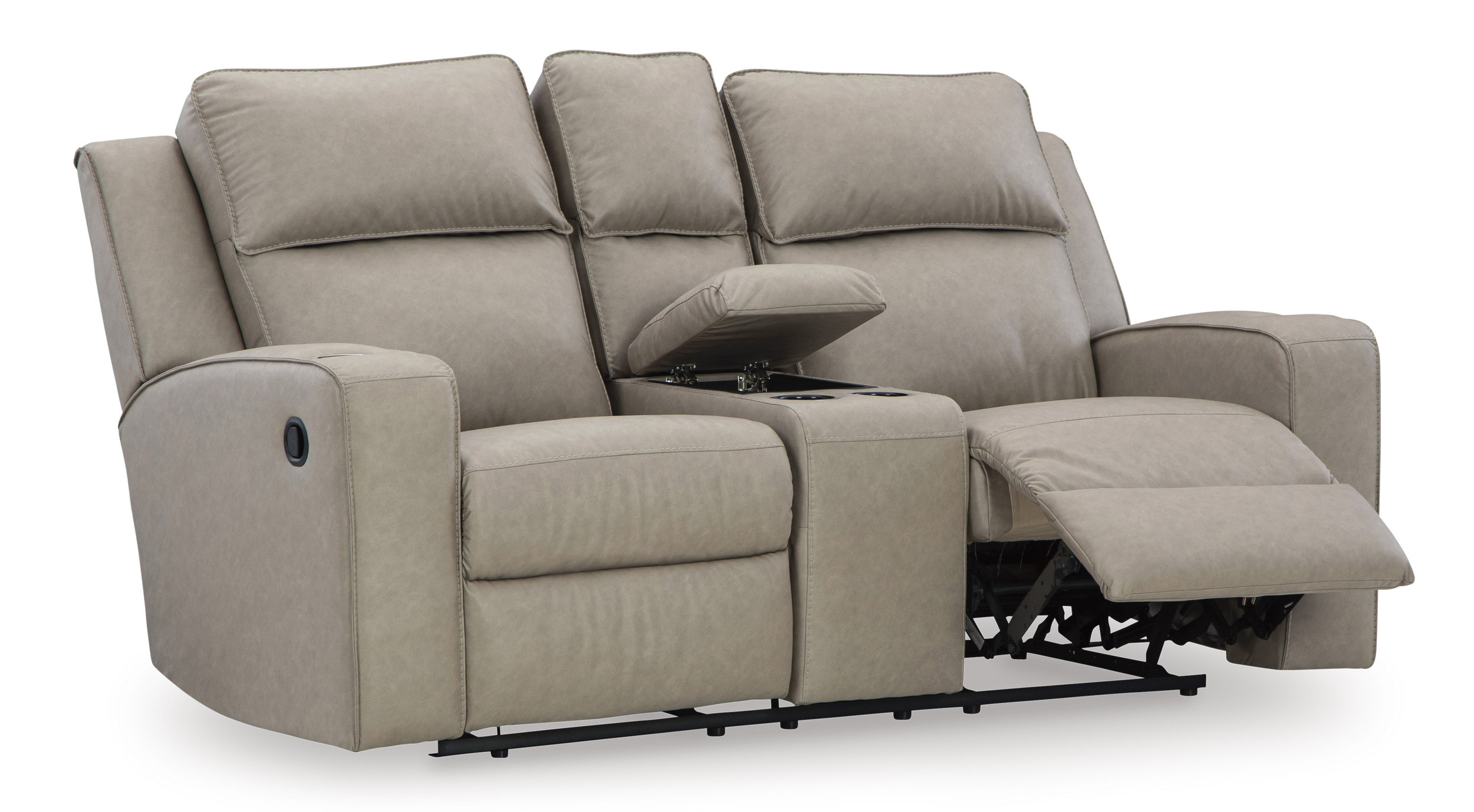 Lavenhorne Faux Leather Reclining Living Room Set