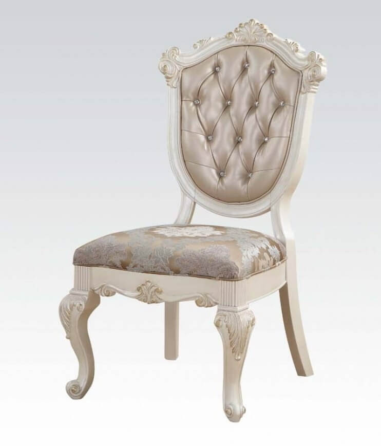 Chantelle Fabric/Wood Dining Set by ACME