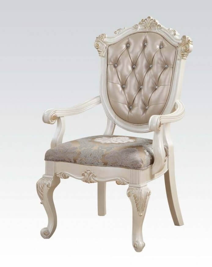 Chantelle Fabric/Wood Dining Set by ACME