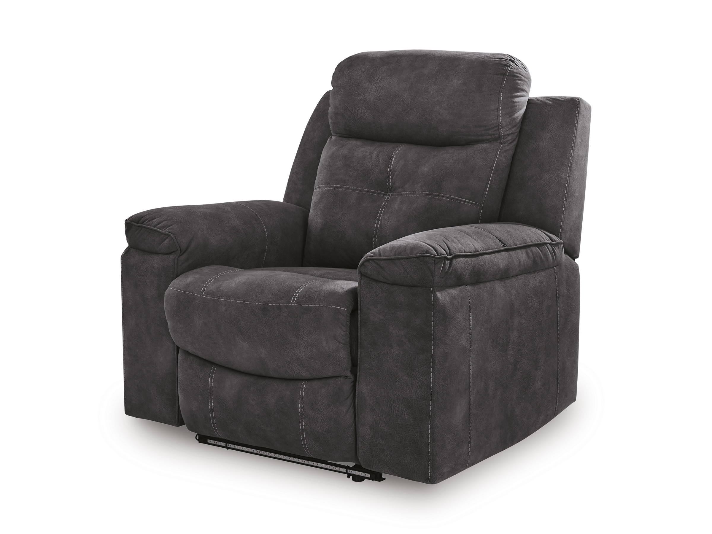 Brysonview Faux Leather Double Reclining Living Room Set with Console
