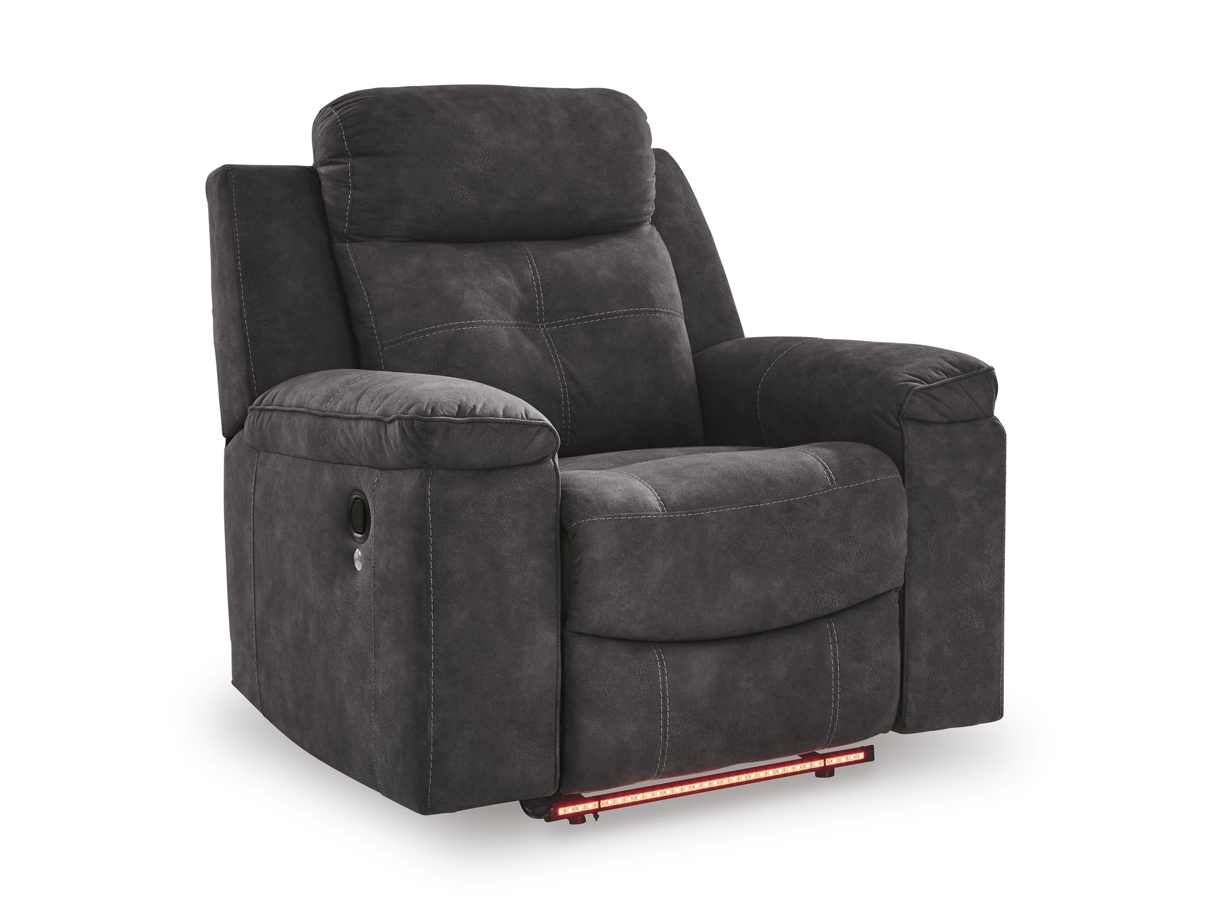 Brysonview Faux Leather Double Reclining Living Room Set with Console