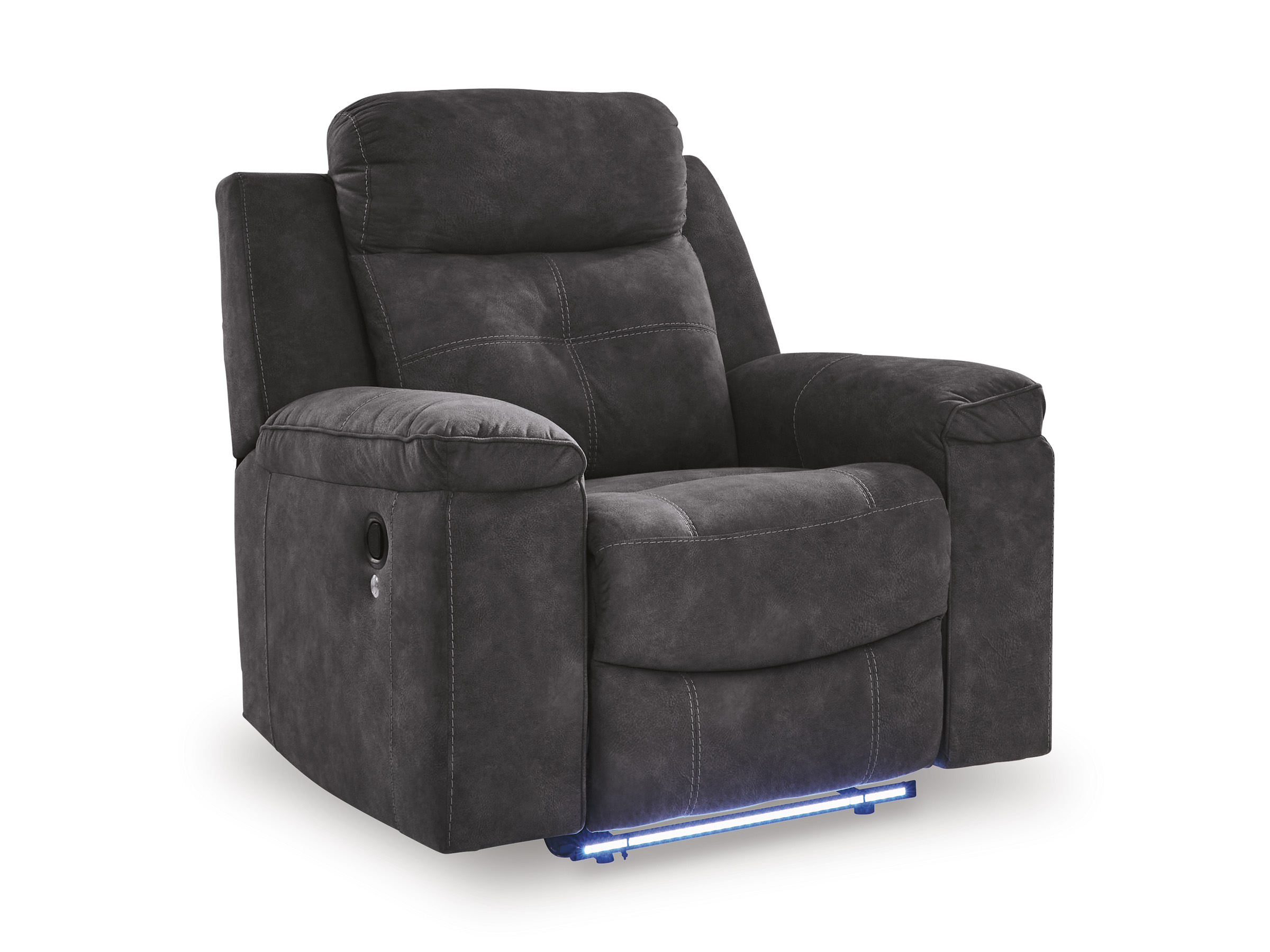 Brysonview Faux Leather Zero Wall Recliner with Lighting