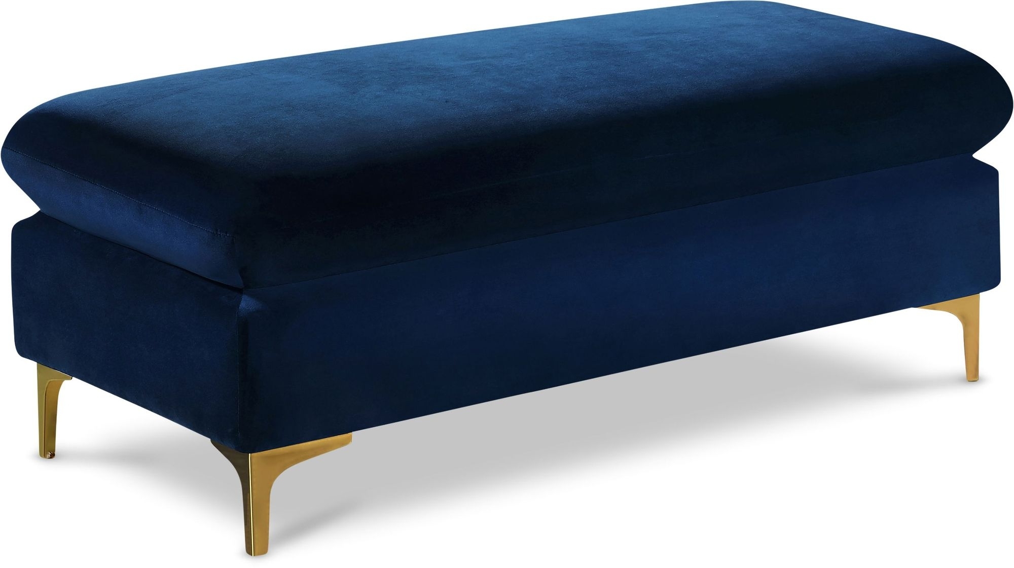 Naomi Velvet Ottoman/Bench