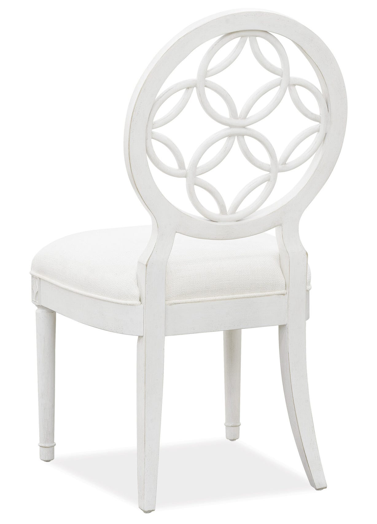 Melange Brynlee Fabric/Wood/Resin Side Chair