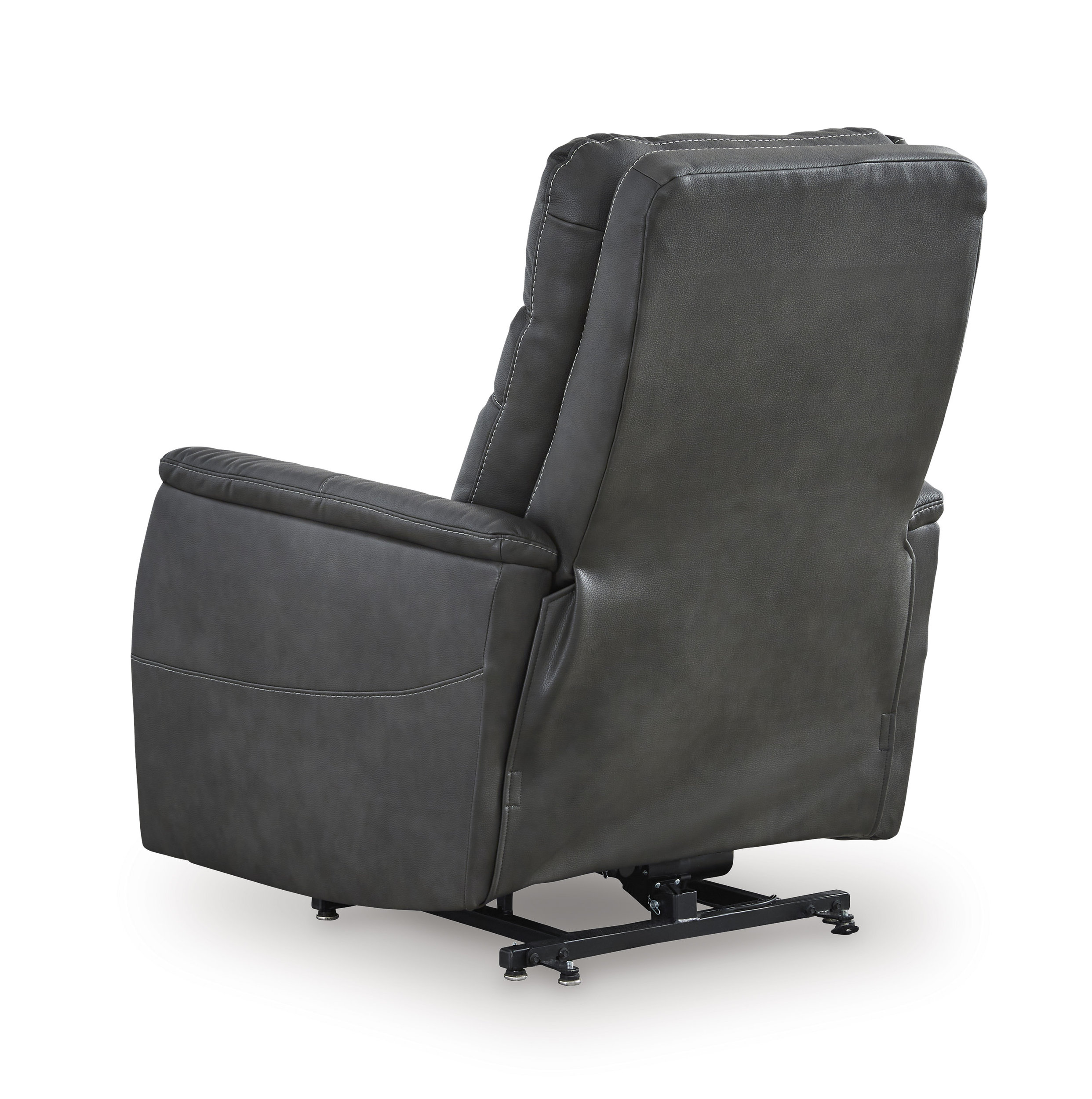 Strawbill Faux Leather Power Lift Massage Recliner