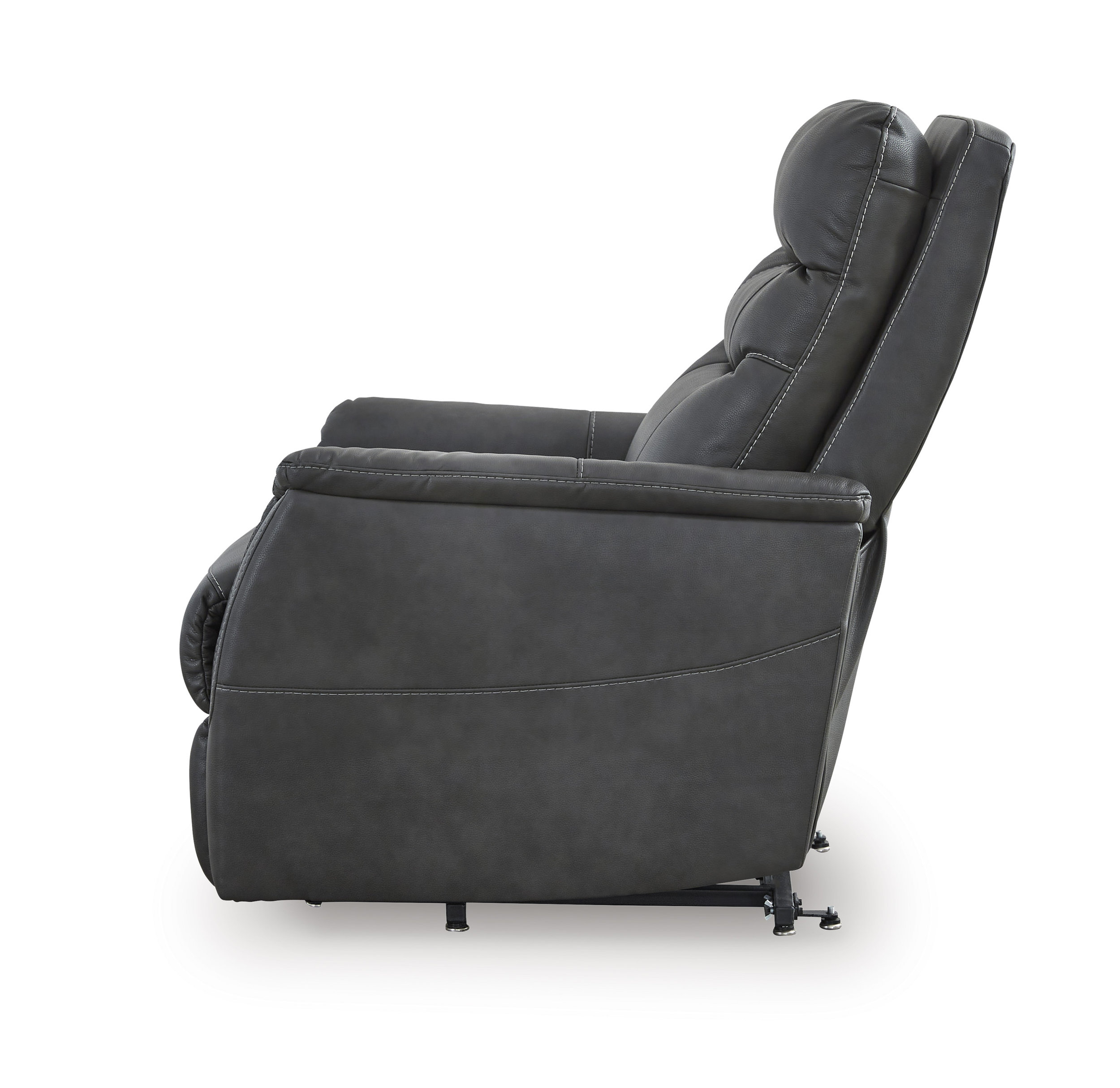 Strawbill Faux Leather Power Lift Massage Recliner