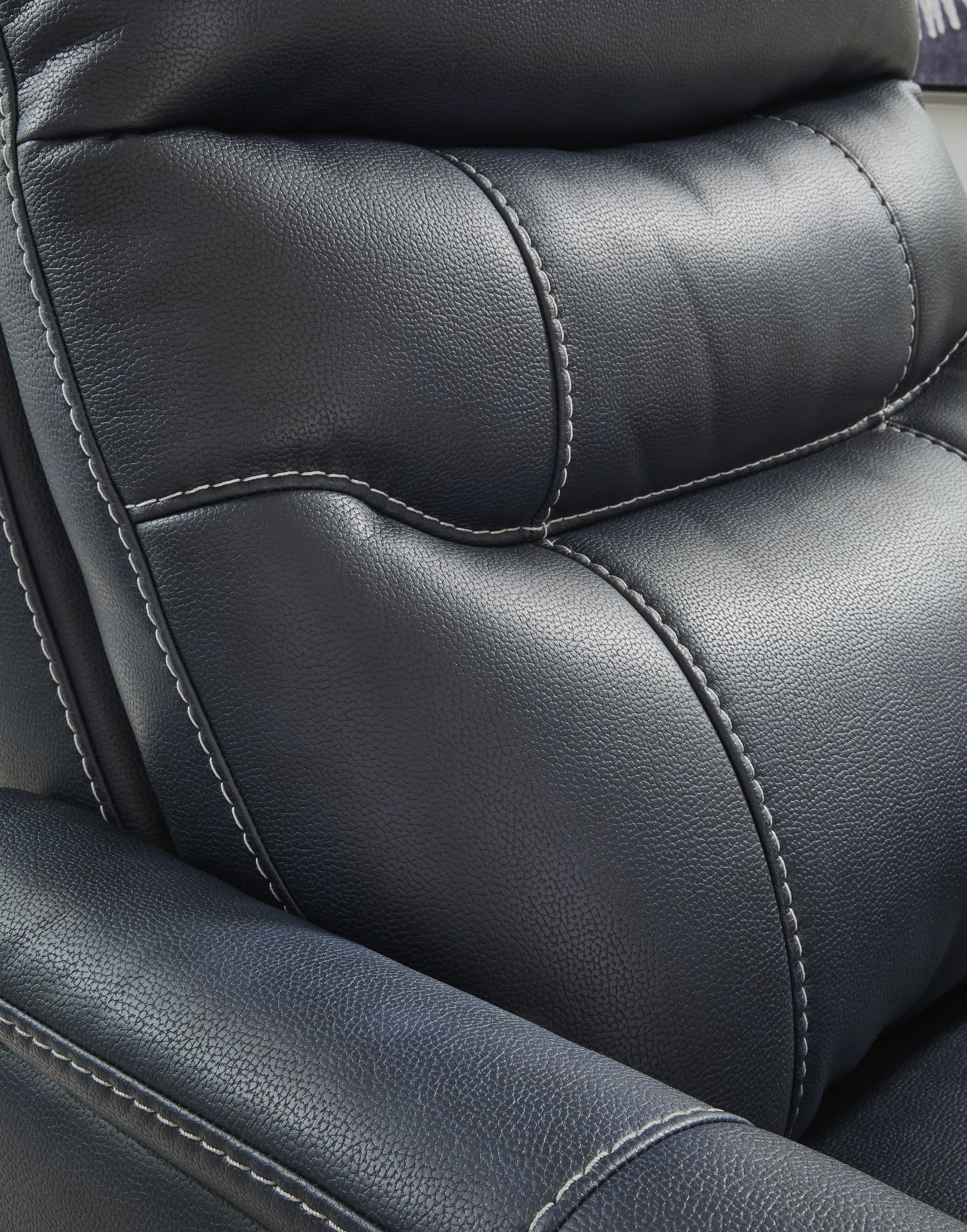 Strawbill Faux Leather Power Lift Massage Recliner