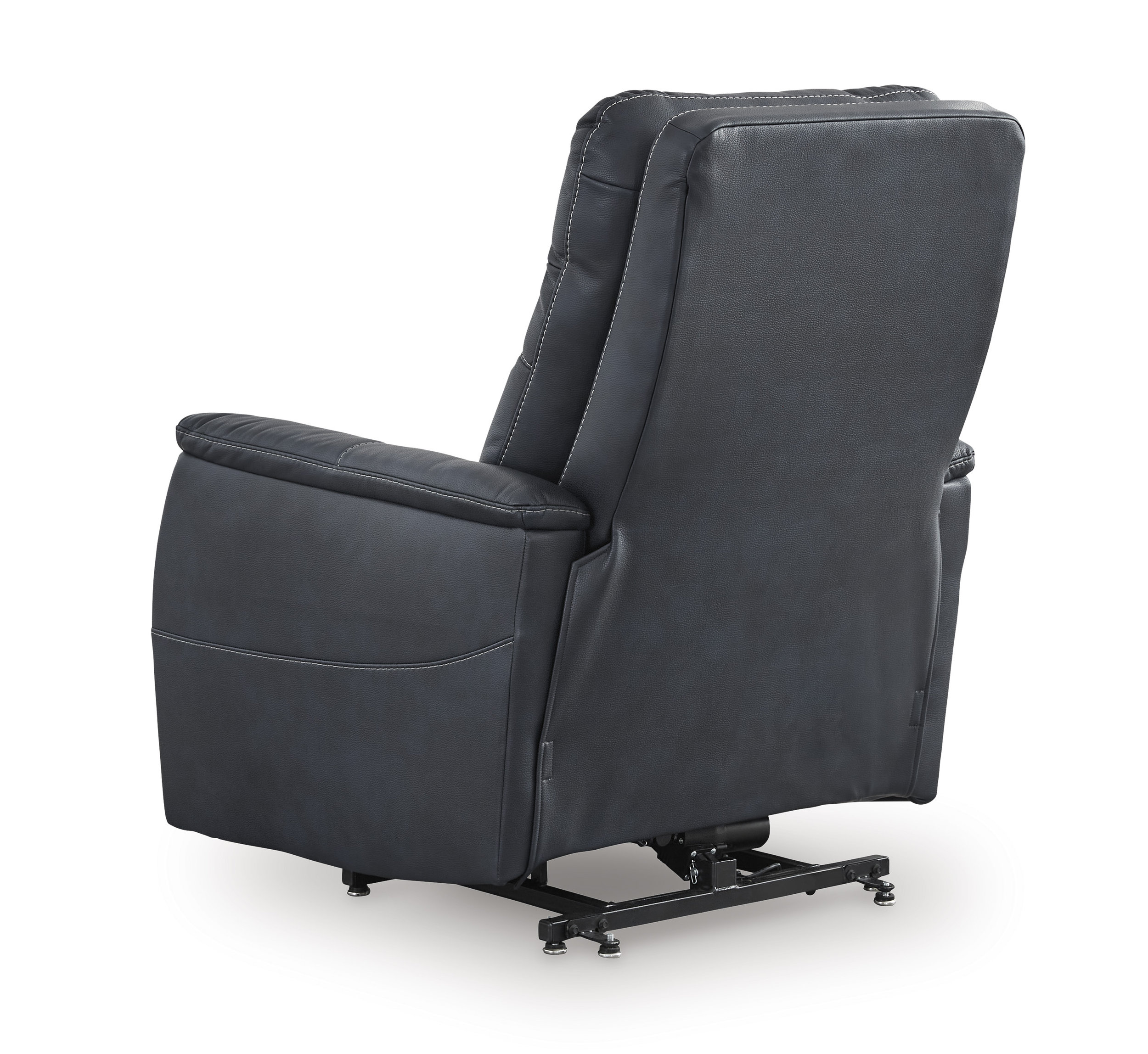 Strawbill Faux Leather Power Lift Massage Recliner