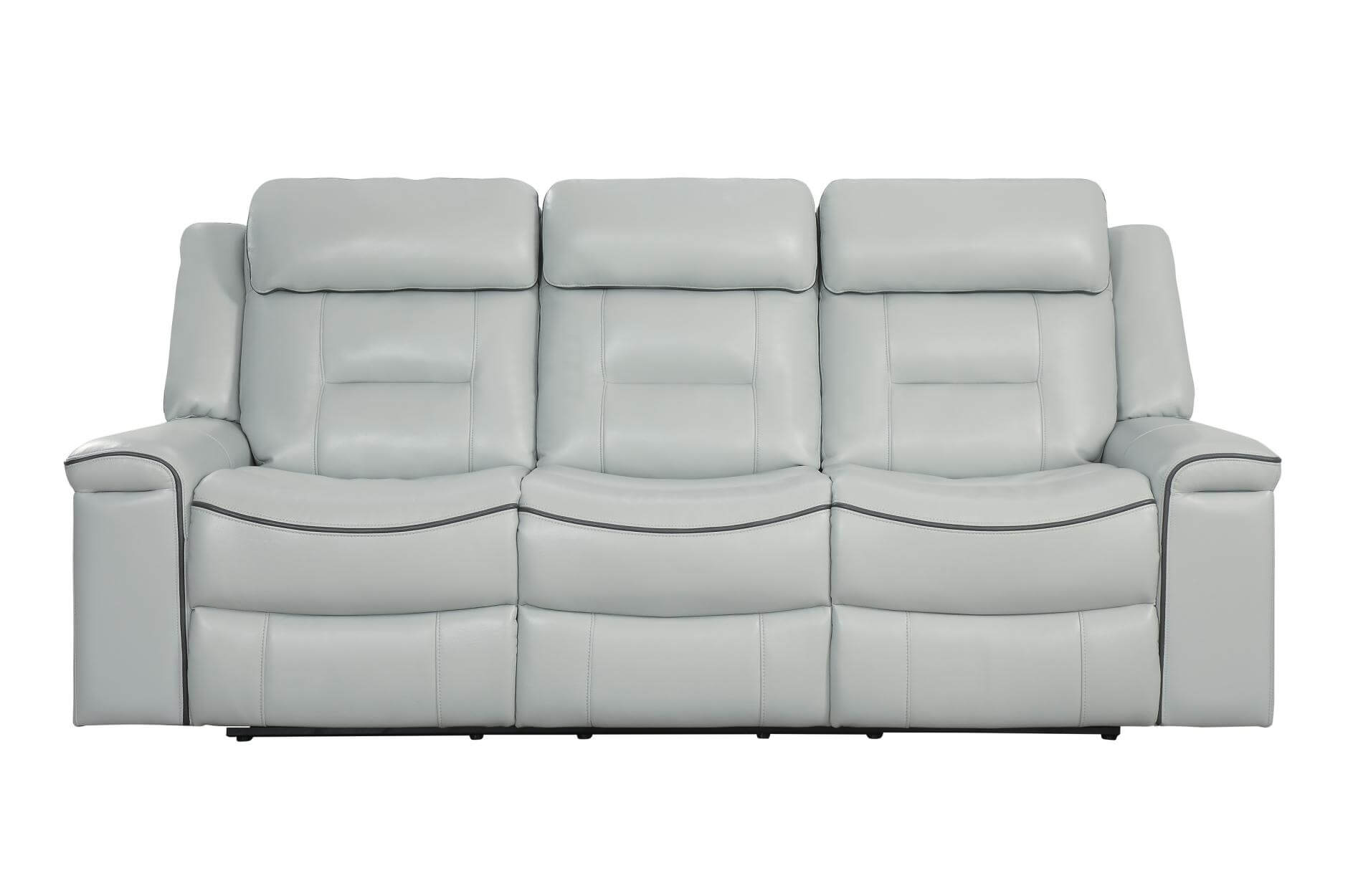 Darwan Leather Gel Match Living Room Set by Homelegance