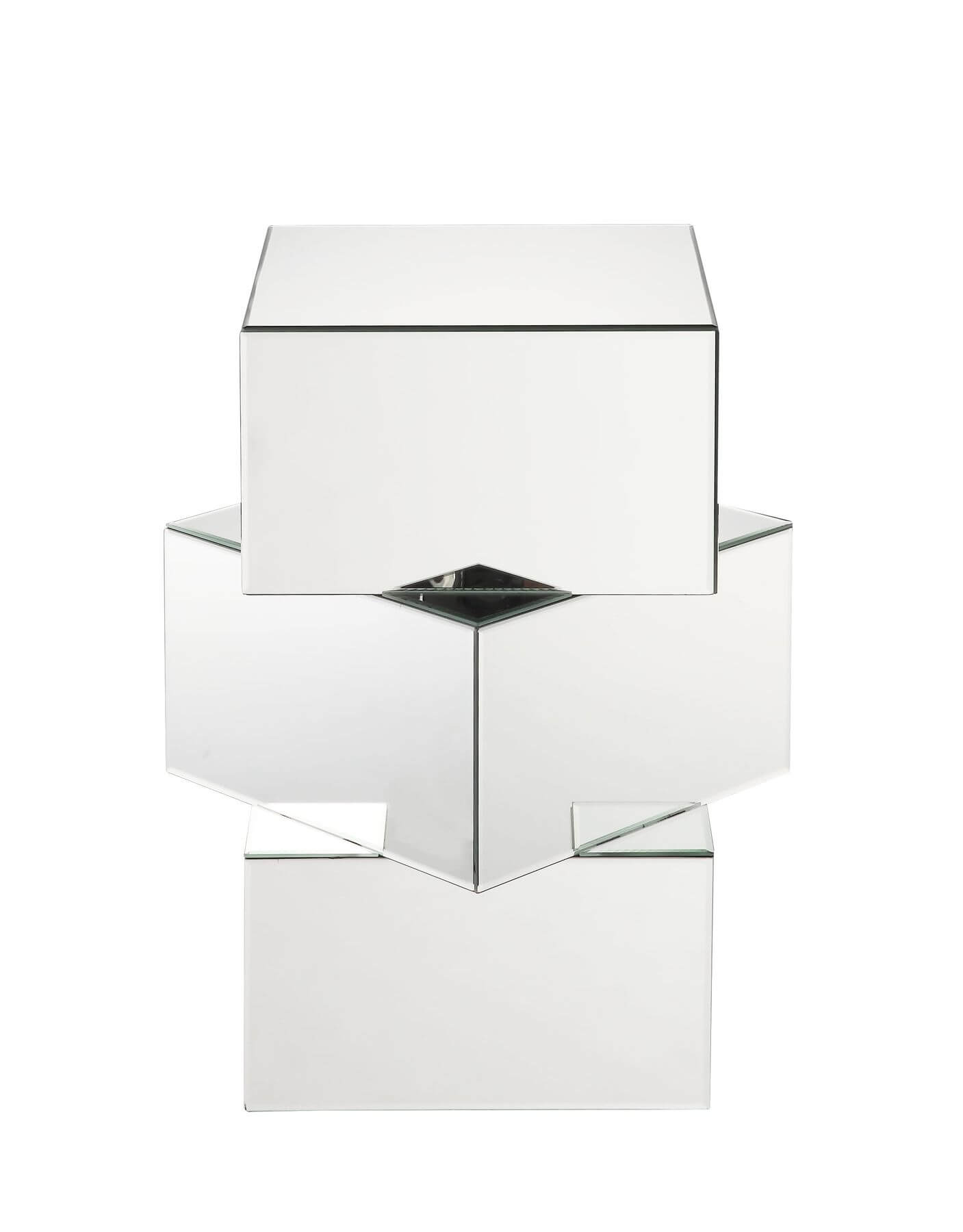 Meria 80272 Mirrored End Table