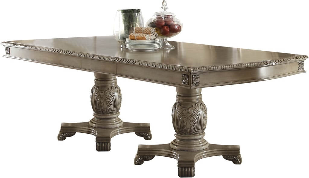 Chateau De Ville PU/Wood Dining Set by ACME