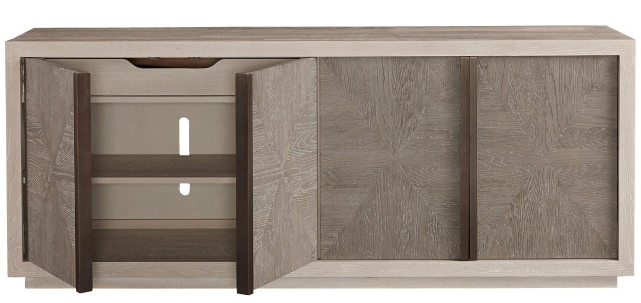 Brinkley Wood Credenza w/4 Doors