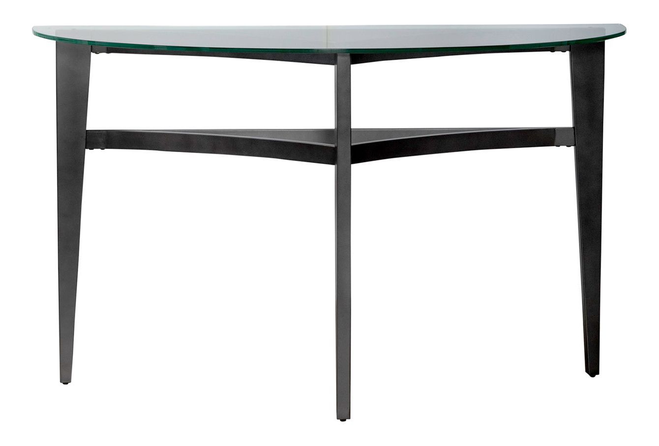Capri 3-Piece Round Glass & Chrome Cocktail Table Set