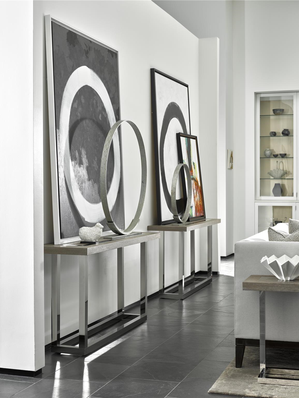 Wyatt Wood/Steel Console Table