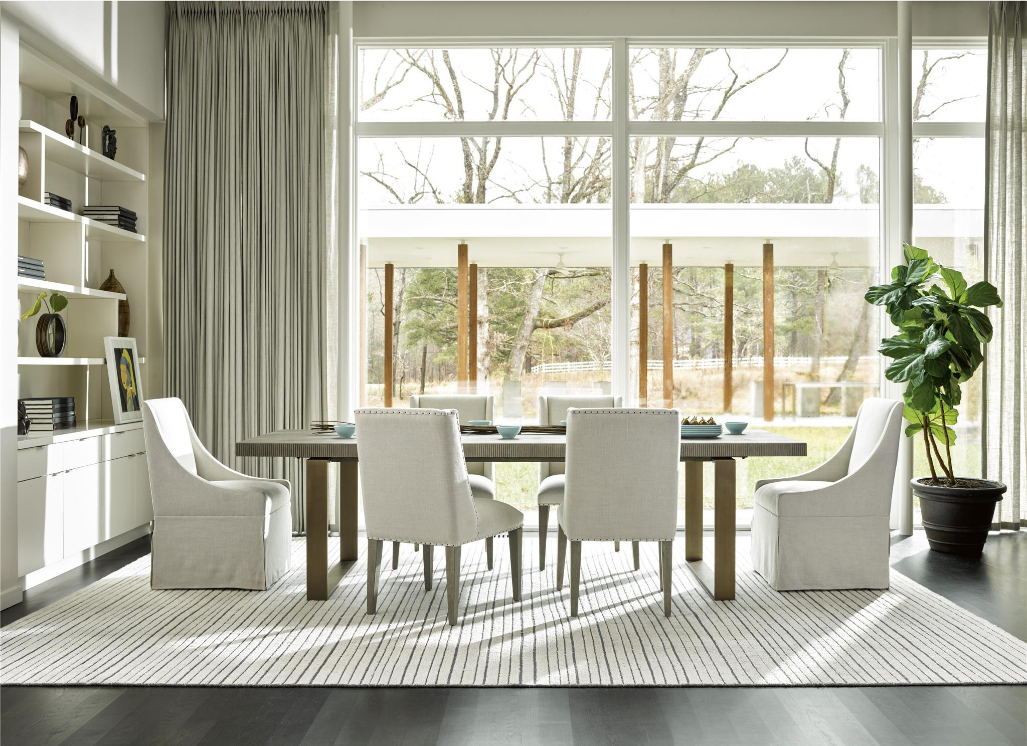 Robards Wood Rectangular Dining Room Set