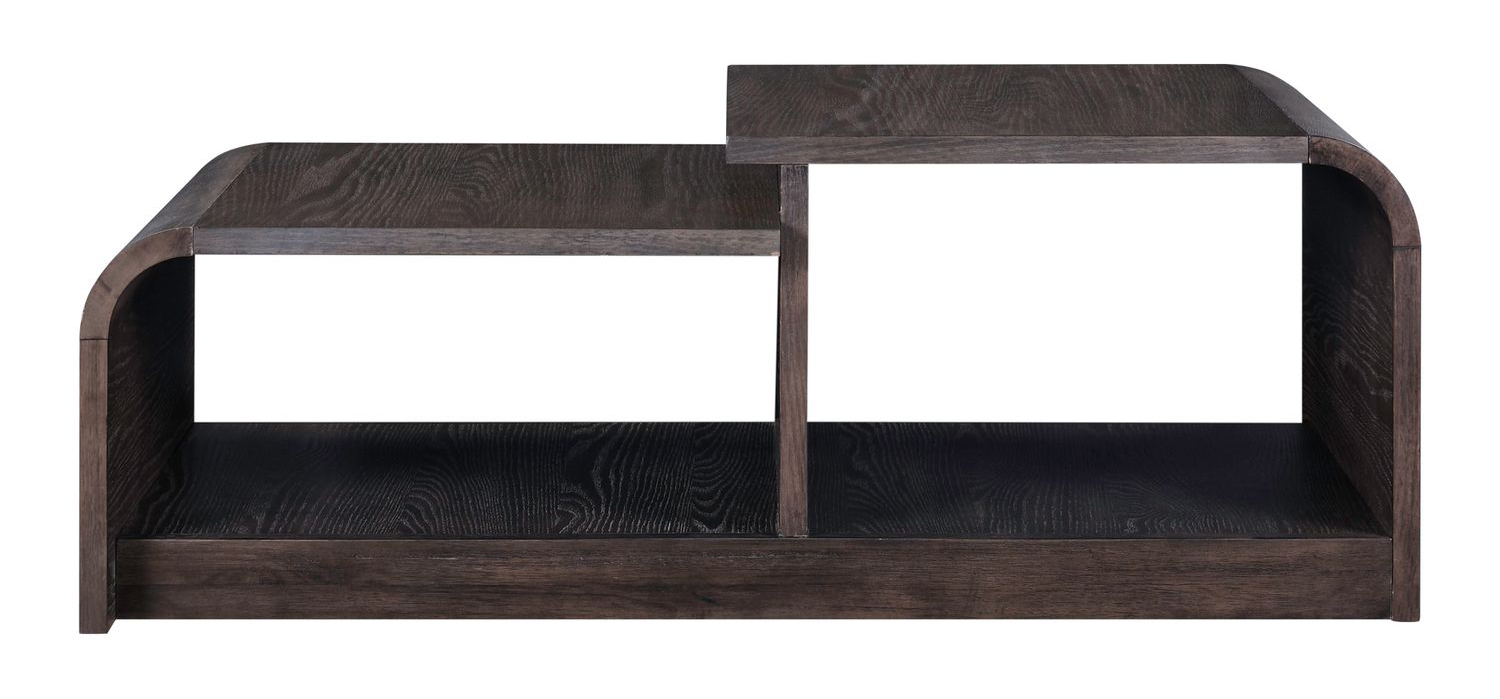 Perspectives Rectangular Wood Cocktail Table