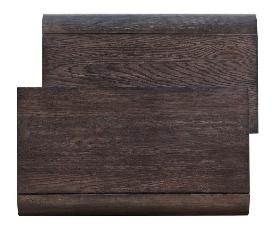 Perspectives Rectangular Wood End Table