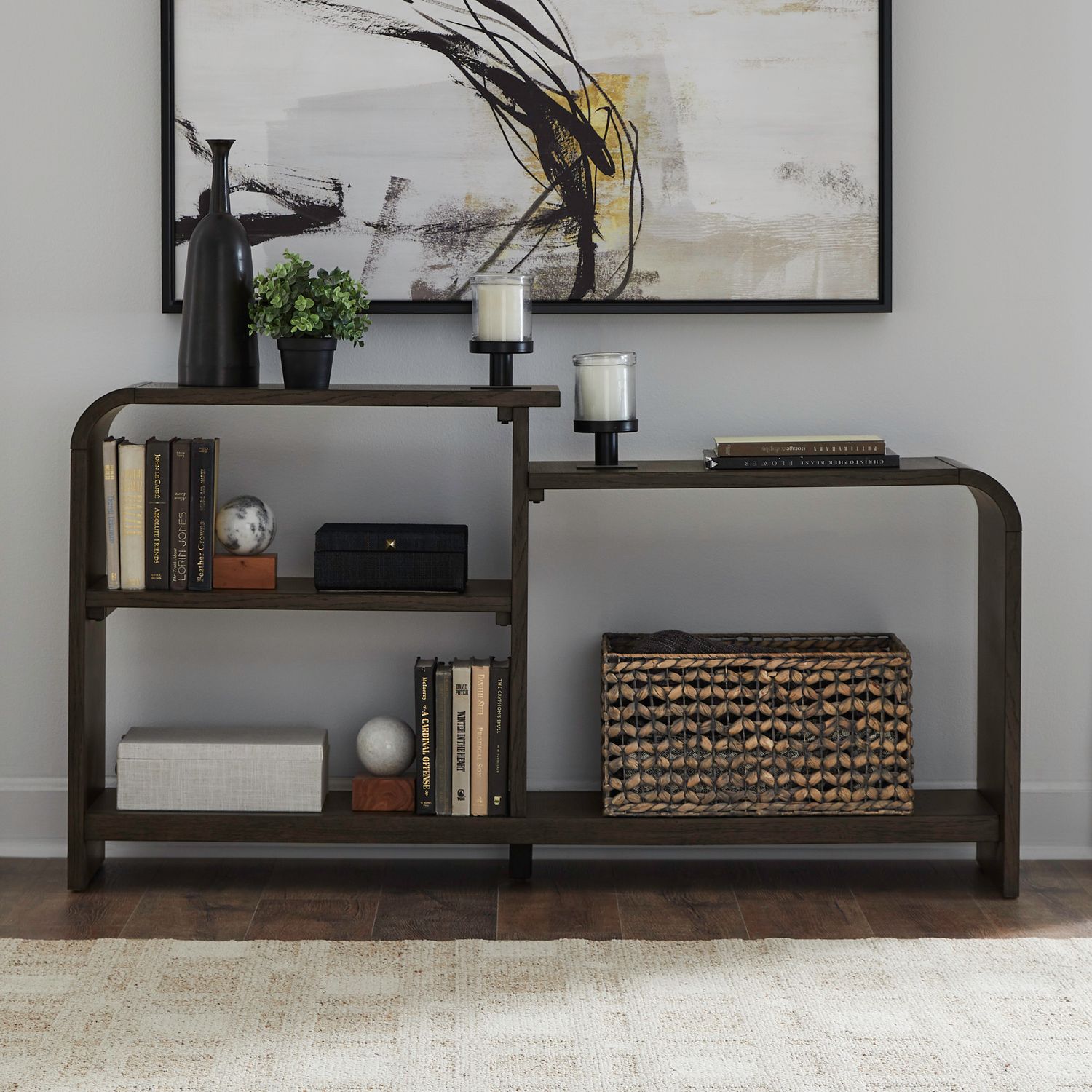 Perspectives Cocktail Table Set | Modern Espresso | Liberty