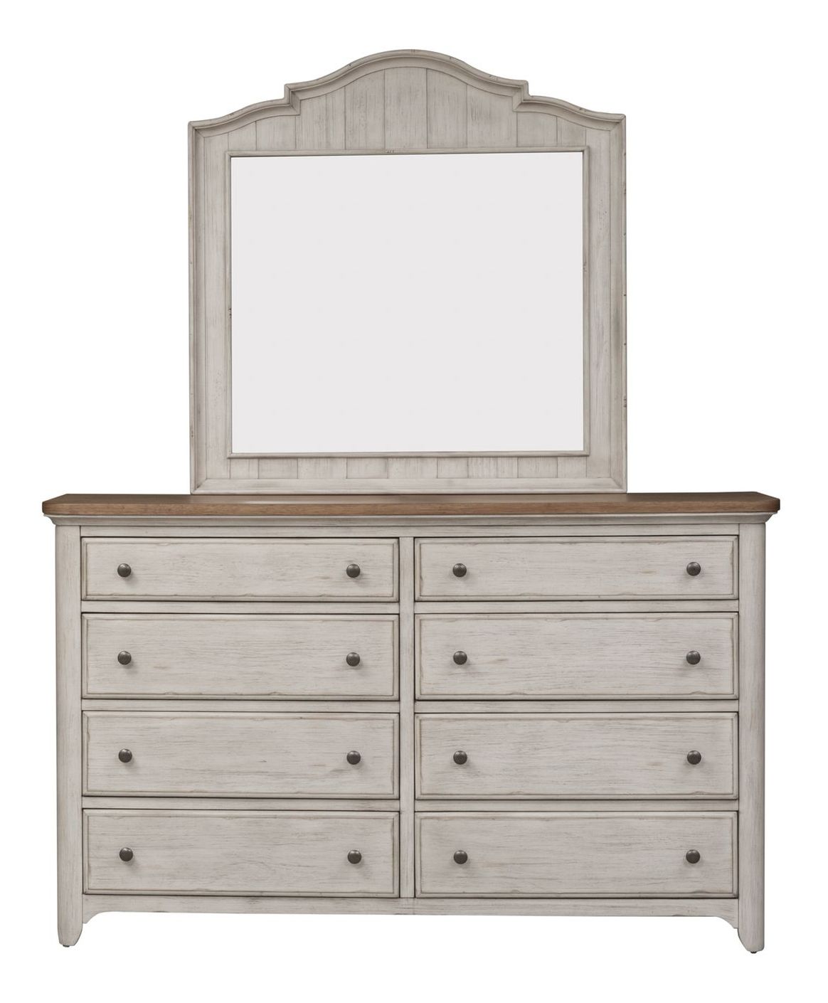 Farmhouse Reimagined Wood Poster Bedroom Set