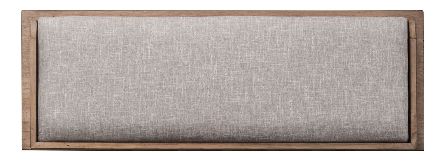 Farmhouse Reimagined Polyester/Wood Bed Bench