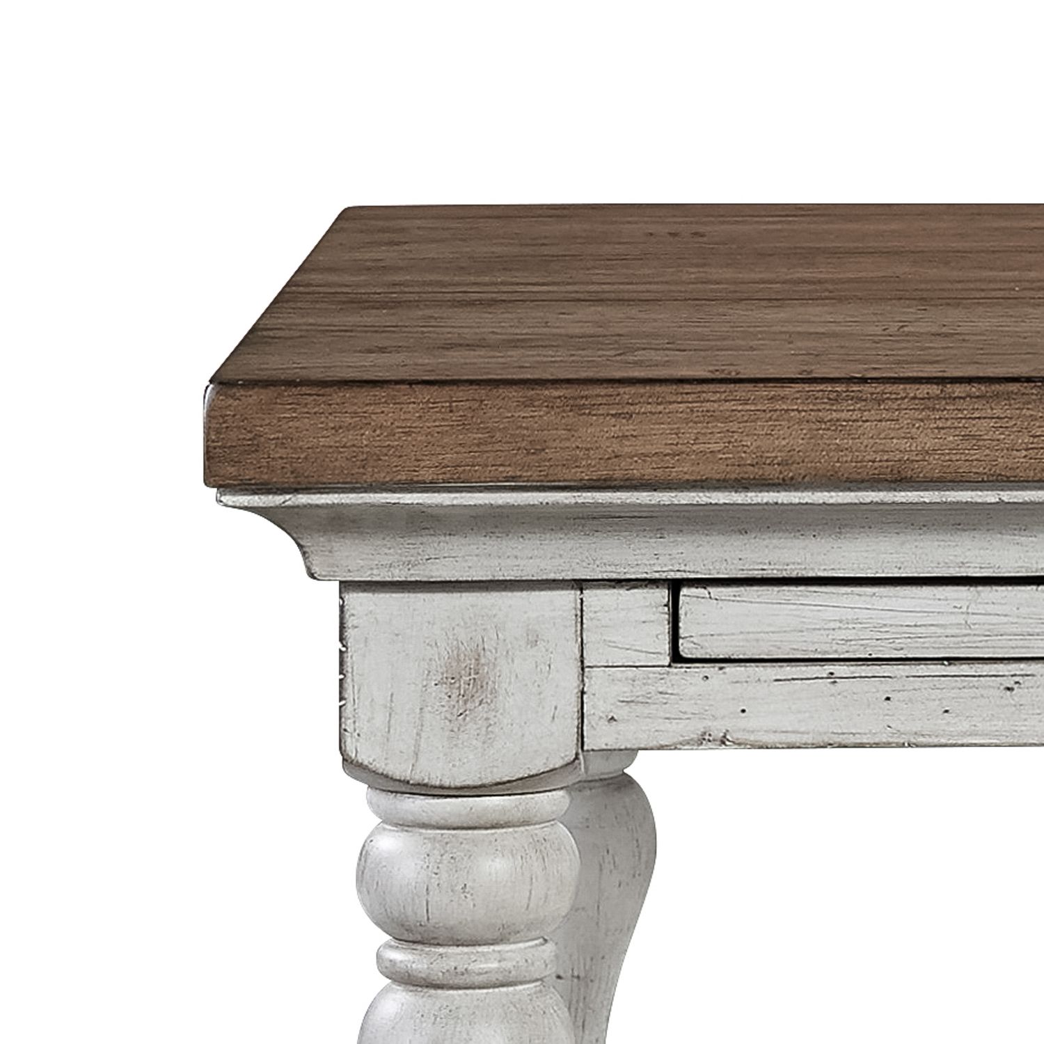 Farmhouse Reimagined Wood 1-Drawer Night Stand