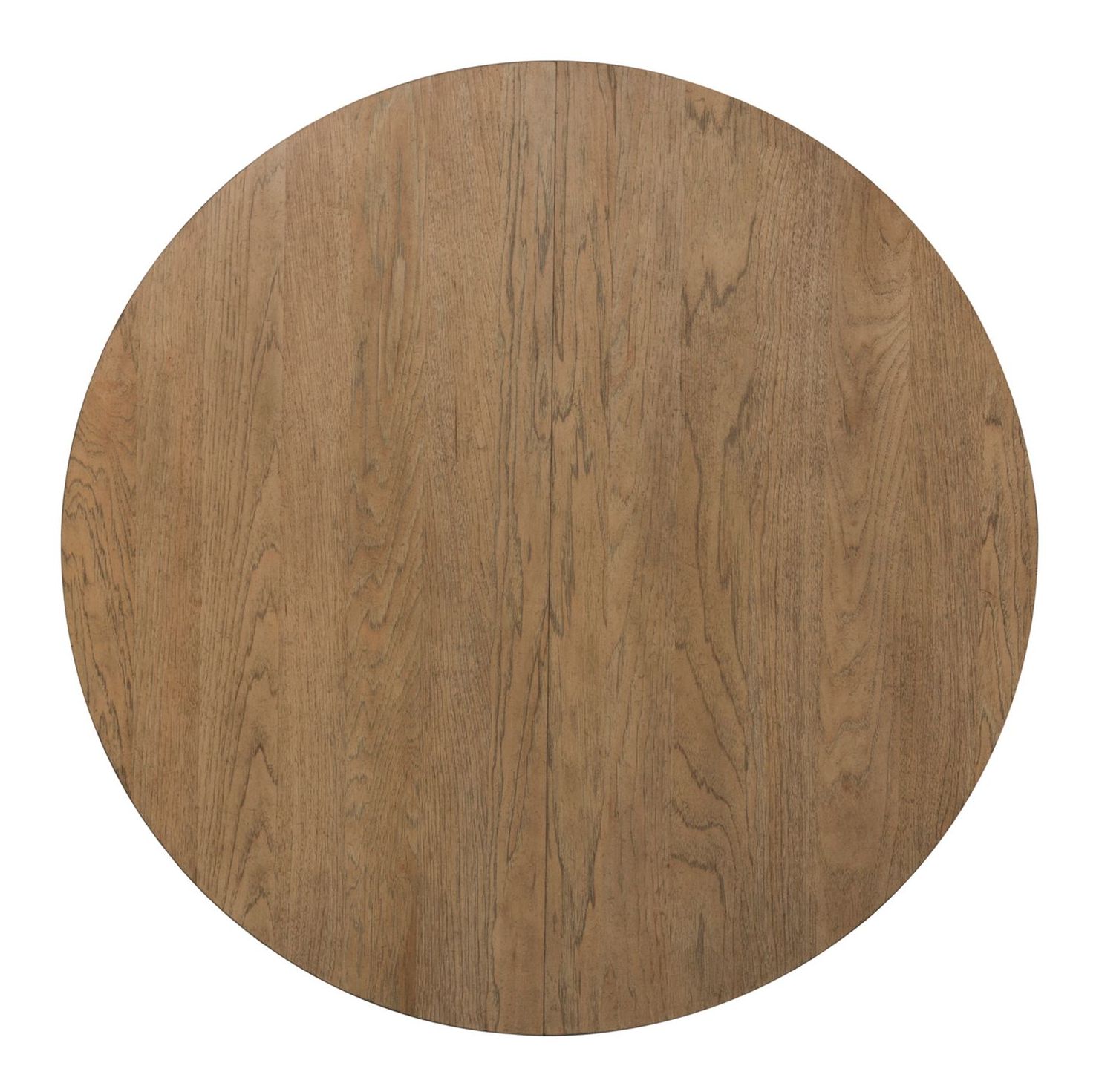 Farmhouse Reimagined Round Wood Extendable Dining Table