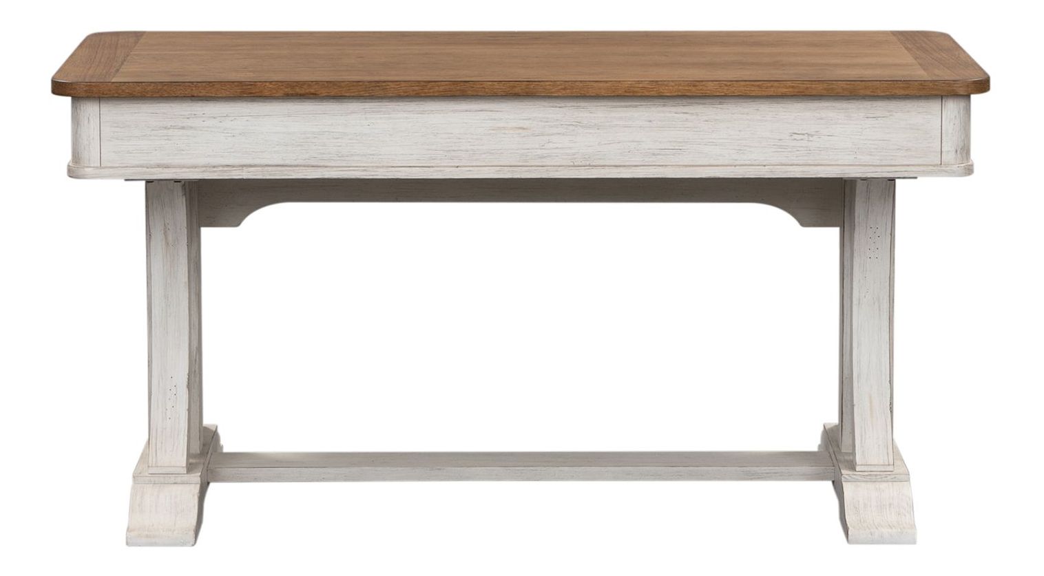 Farmhouse Reimagined Rectangular Wood 3-Drawer Writing Desk