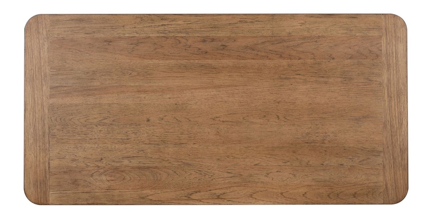 Farmhouse Reimagined Rectangular Wood 3-Drawer Writing Desk