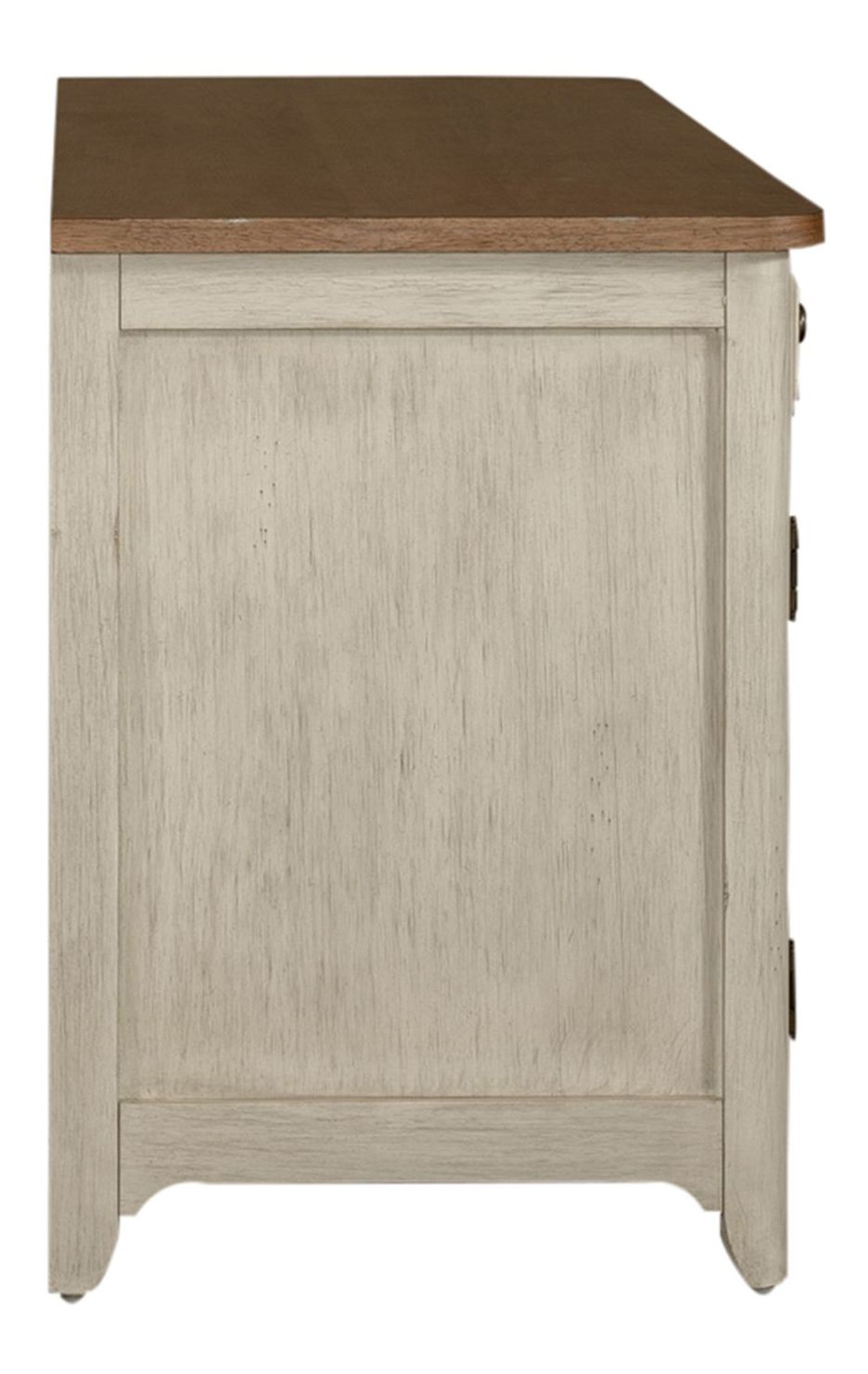 Farmhouse Reimagined Wood 5-Drawer 2-Door Credenza