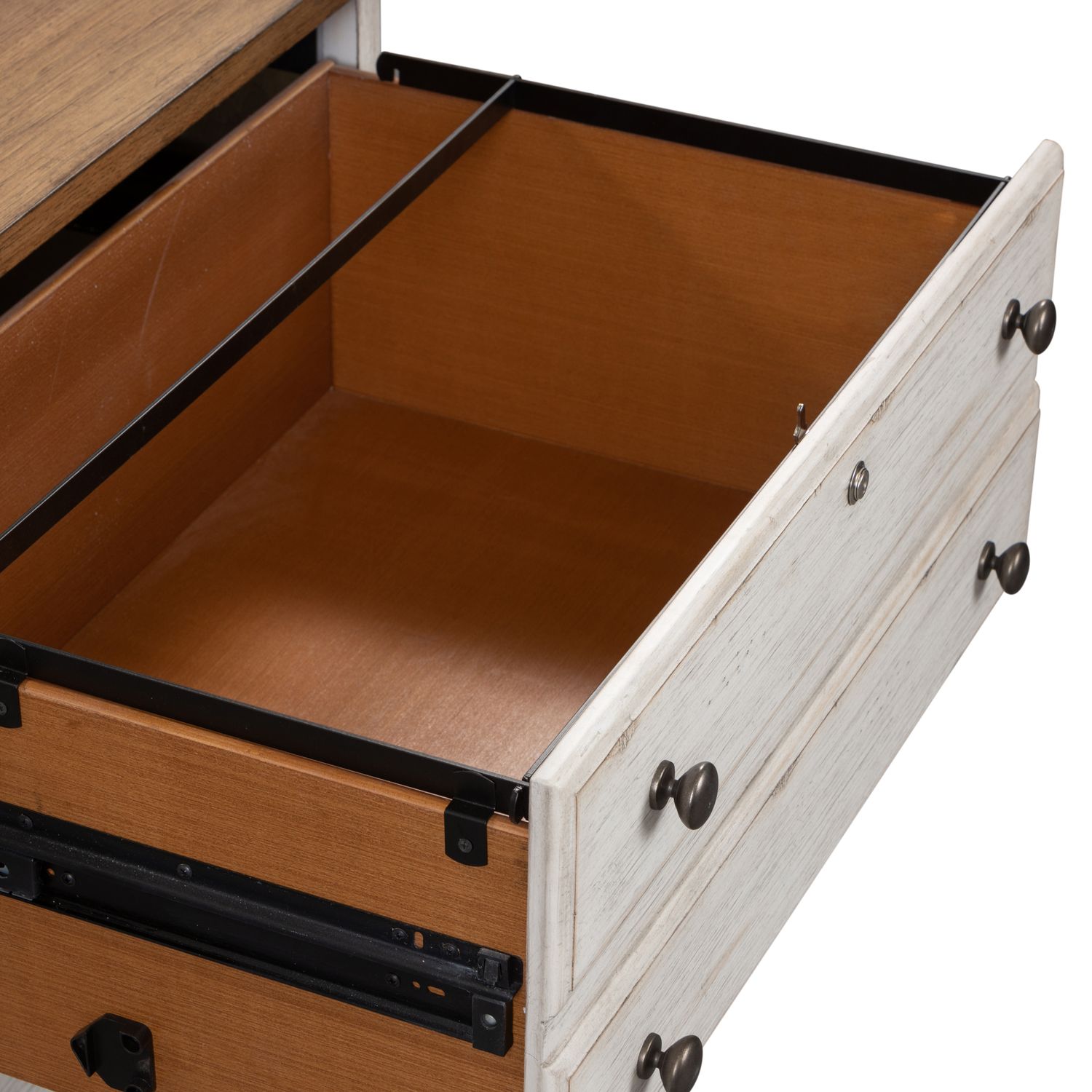 Farmhouse Reimagined Wood 2-Drawer Lateral File Cabinet