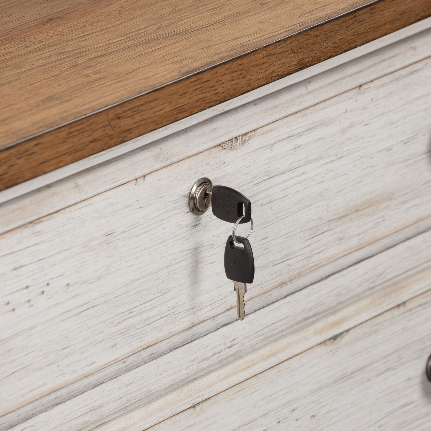 Farmhouse Reimagined Wood 2-Drawer Lateral File Cabinet