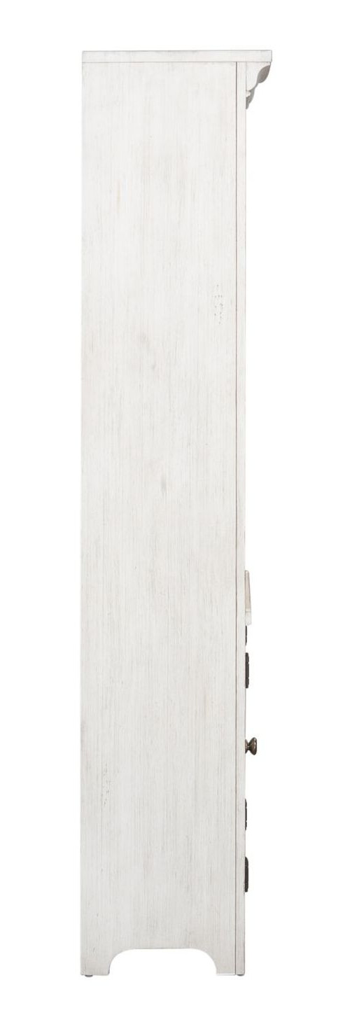 Farmhouse Reimagined Wood Bookcase w/2 Doors