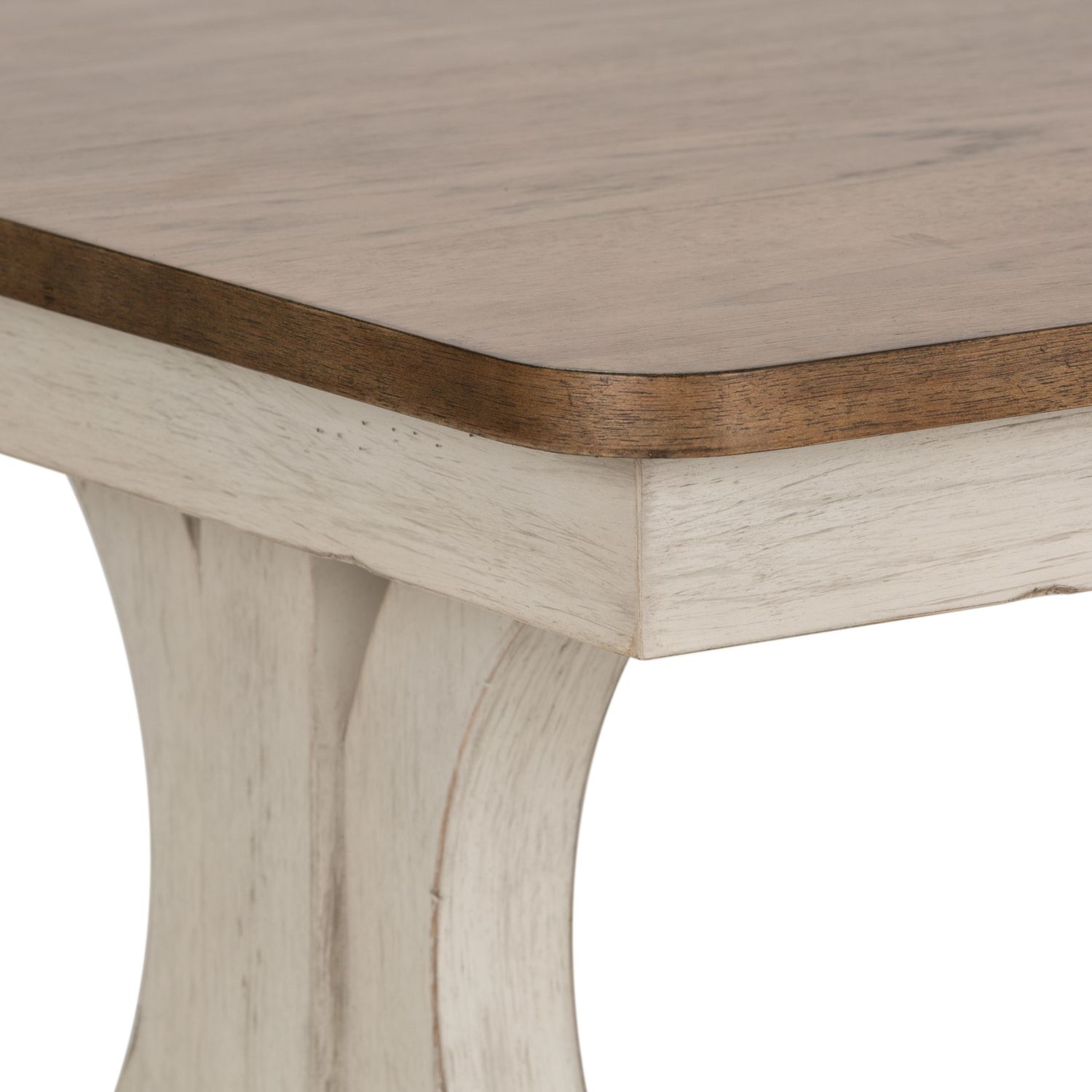 Farmhouse Wood Cocktail Table Set – Rectangular 3-Piece