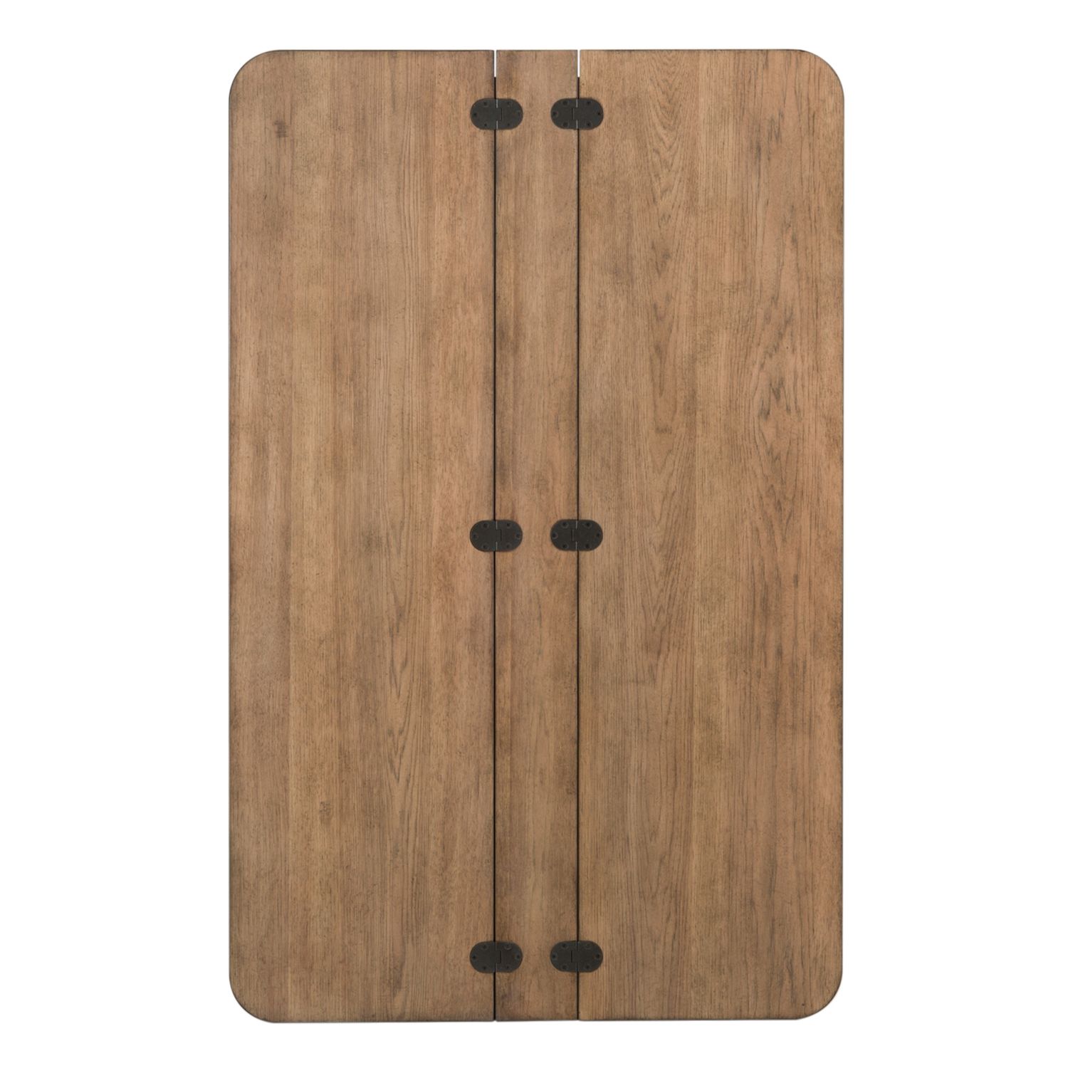 Farmhouse Wood Cocktail Table Set – Rectangular 3-Piece