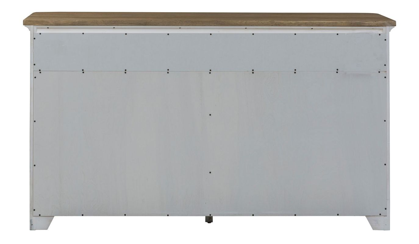 Farmhouse Reimagined Wood 2-Door 2-Drawer Server